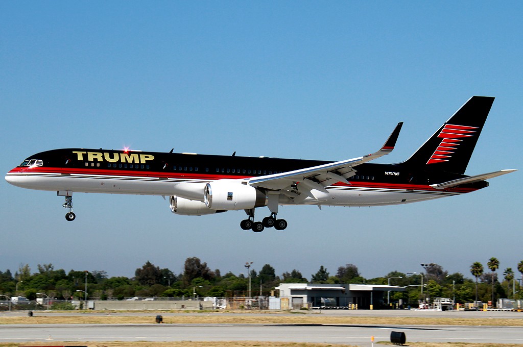 Boeing 757 Owner Donald Trump