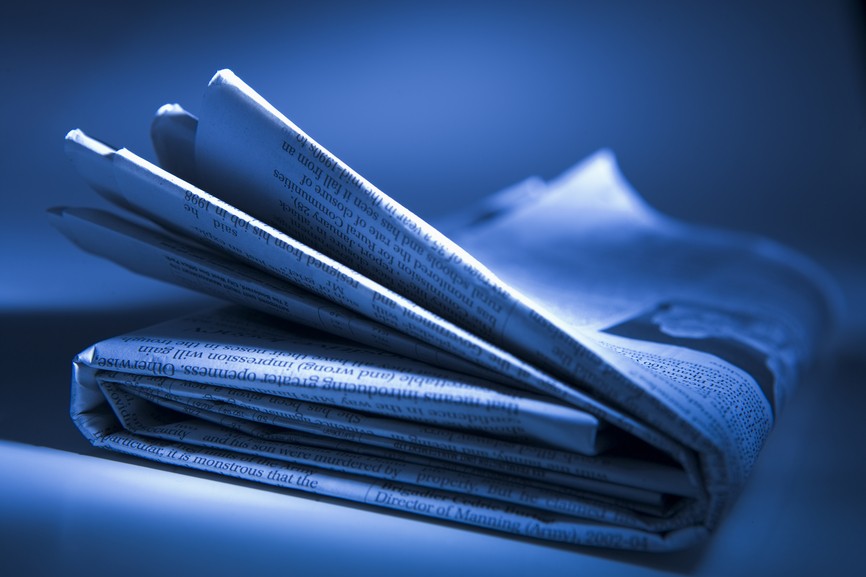 Folded Newspaper - 7 Best Websites For Ghana News and Information