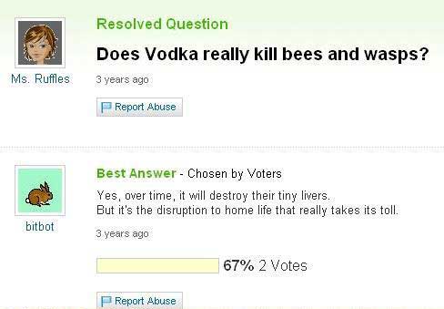 Top 50  Funny Yahoo Questions And Answers - 40