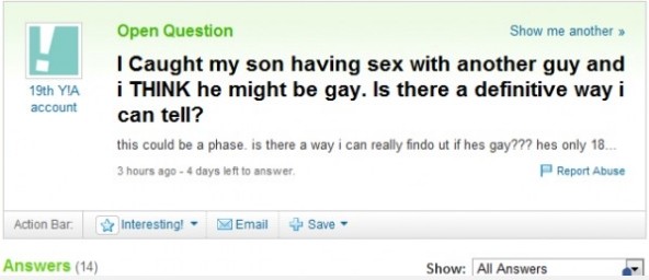 Funny Yahoo Questions And Answers 19