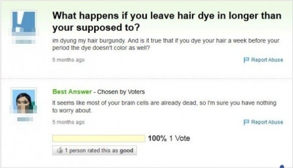 Funny Yahoo Questions And Answers 38