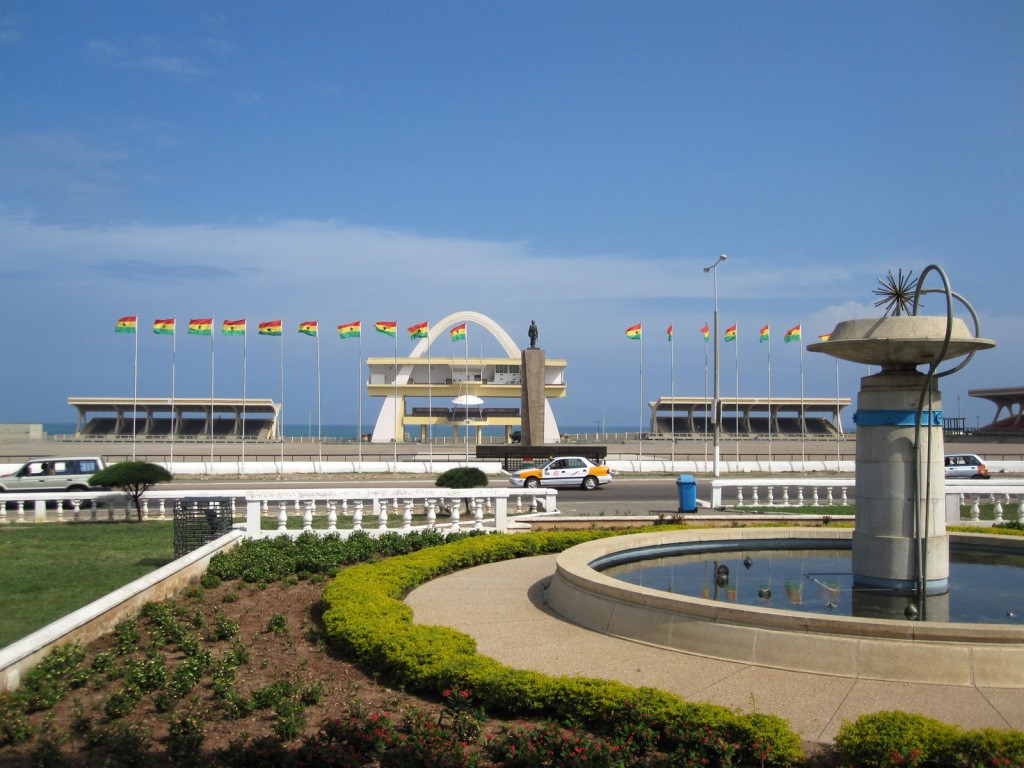 Accra vs Kumasi: Independence Square, Accra, Ghana