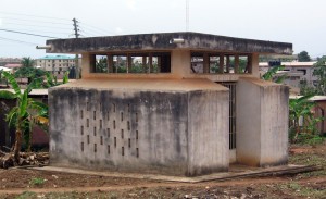 Kumasi--KVIP Kumasi ventilated improved pit toilet