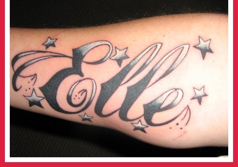 30 Name Tattoo Design Ideas  Get Your Swag On With The Very Best - 44