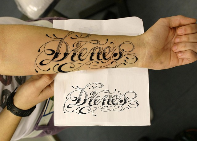 30 Name Tattoo Design Ideas- Get Your Swag On With The Very Best