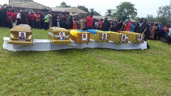 At the Mass Burial