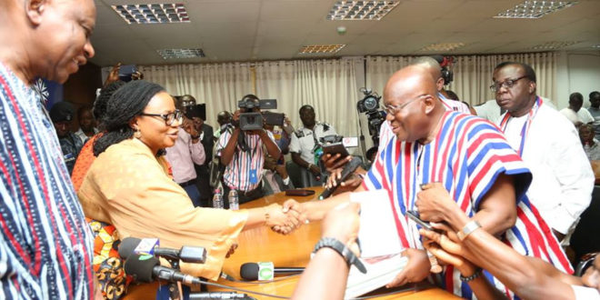EC declines Nana Addo's Filing Fees