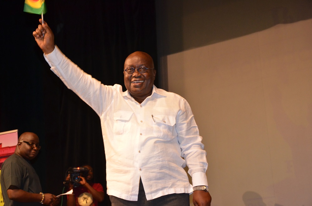 President-Elect, Nana Akufo-Addo Challenges Change Mantra