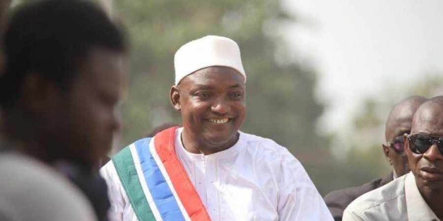 Gambian President Adama Barrow