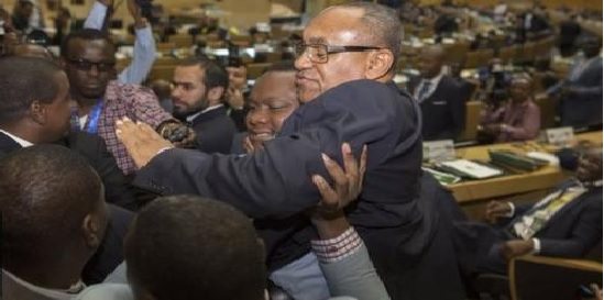 CAF election: Ahmad Ahmad ousts Hayatou to win presidential seat